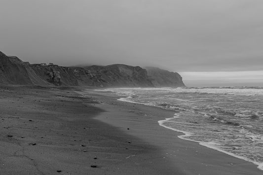 Tempête à Cap-Alright (Îles-de-la-Madeleine)